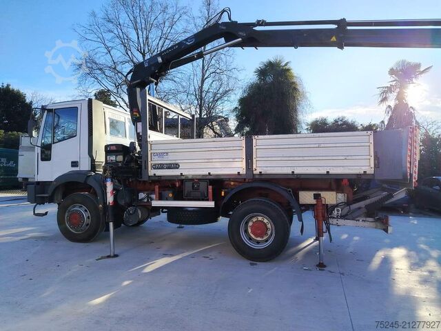 Three-sided tipper truck Iveco EUROCARGO 140 E 24 4X4