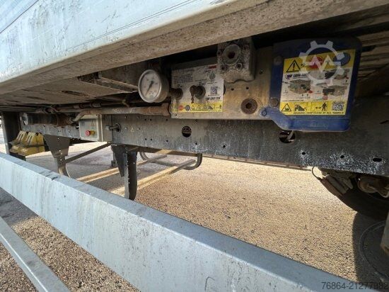 Auflieger mit Walkingfloor KNAPEN K100/KT01, 10 MM, LIFTACHSE, ROLLPLANE, FUNK