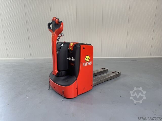 T 20 * DEMÓ * Atex EX * Proplan 3GD / 2. és 22. zóna !! Billenővillák !! ÚJ akkumulátor !! LINDE T 20 * DEMO * Atex EX * Proplan 3GD / Zone 2 & 22 !! Tilting Forks !! NEW battery !!