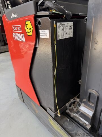 R 14 - * Atex EX * Pyroban 3G / Zone 2 * Triplex FFL !! NEUE Batterie !! LINDE R 14 -  * Atex EX * Pyroban  3G / Zone 2 * Triplex FFL  !! NEW battery !!