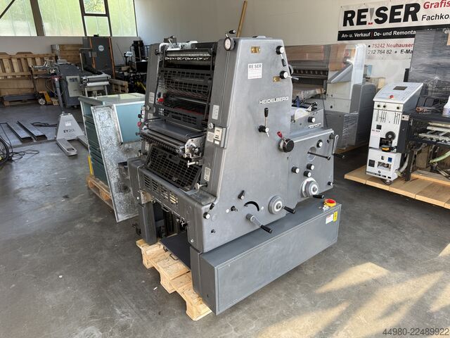 Offsetdruckmaschine Heidelberg GTO 52 Plus mit N&P