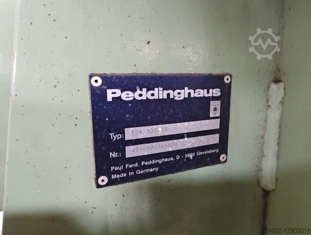 Holdøvelse Peddinghaus TDK 1000/3