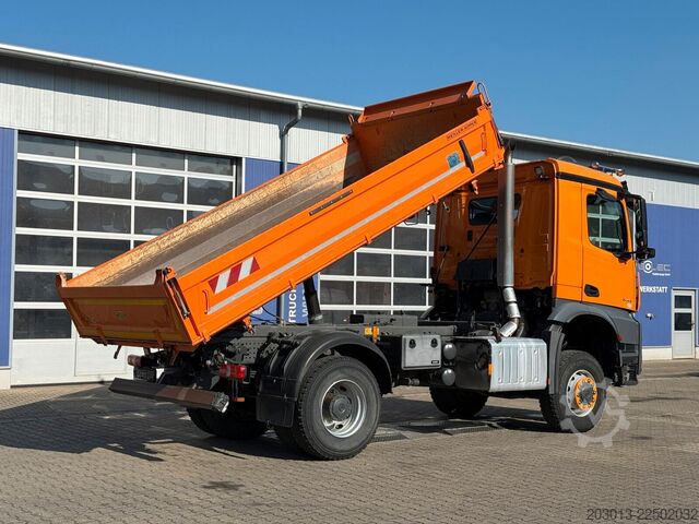 Kiepwagen MERCEDES-BENZ AROCS 2042 4x4 MEILLER Kipper Winterd.