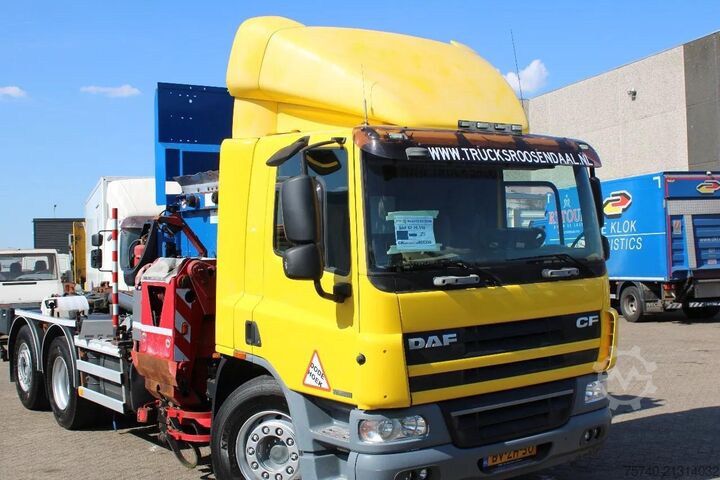 Vuilniswagen DAF CF 75 .310 + 6X2 STEERING