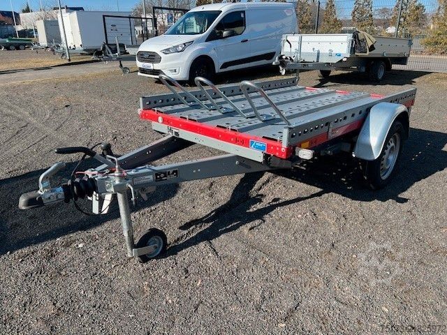 Przyczepa motocyklowa STEMA ST 02-1  3 Motorradtransporter 100Kmh RAMPE