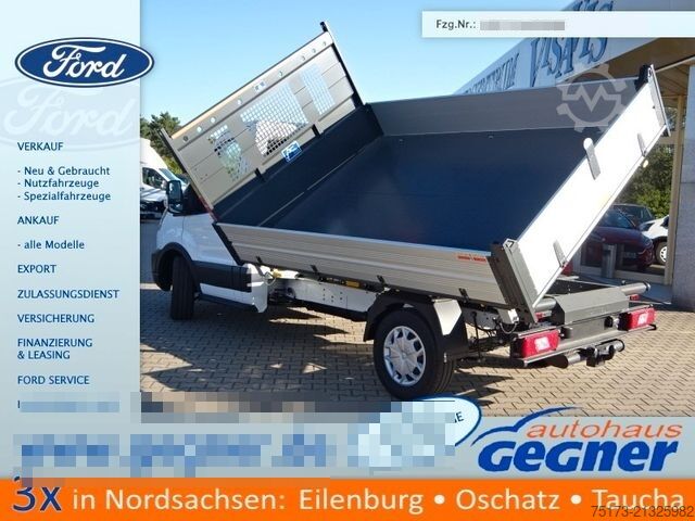 Kiepwagen bestelauto FORD Transit 350L2 Trend Autom 3-S.-Kipper AHK