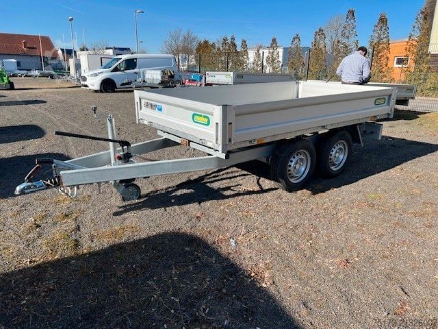 Driezijdige kipperaanhanger UNSINN FZ-TECHNIK GTP35 WEB HK 2715-26-13 Rückwärtskipper 100kmh