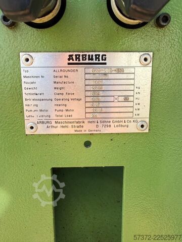  Arburg Allrounder 320-210-850