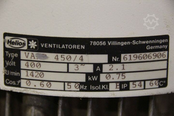 Axiaalventilator Helios VARD 450/4