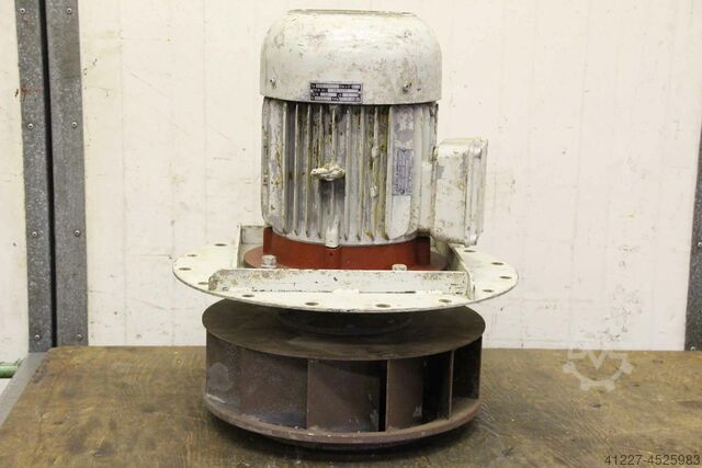Støvudsugningsventilator 4,6 kW Loher Durchmesser Lüfter 415 mm