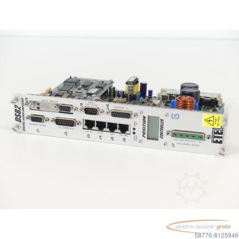 Component ETEL DSB2 Digital Servo Amplifier Controller DSB2P131-111E-000H SN 000020686