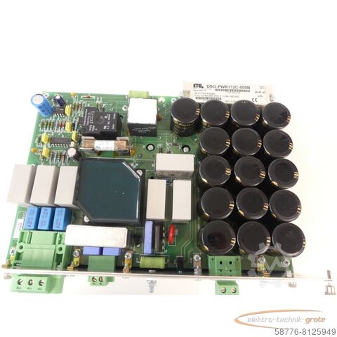 Componente  ETEL DSO Power Supply DSO-PWR112C-000B SN 016431181