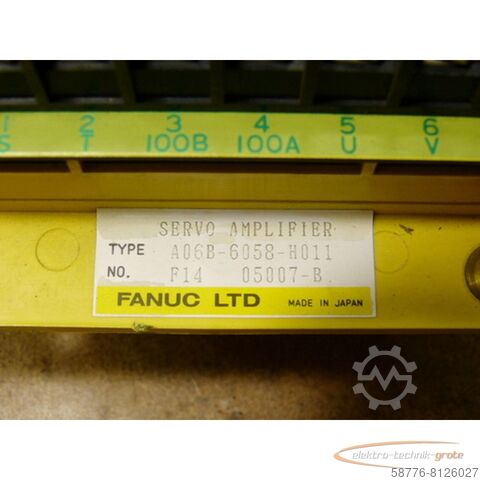Componenta Fanuc A06B-6058-H011 Servo Amplifier