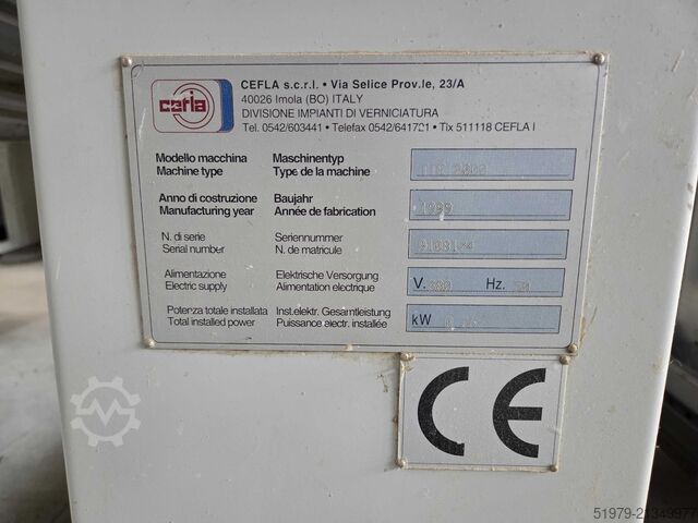 UV sušač Cefla UV TTE 2000