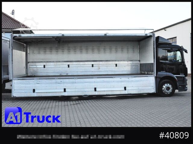 Dobozos teherautó MERCEDES-BENZ Antos, 2546, Getränke, LBW, Lift-Lenkachse