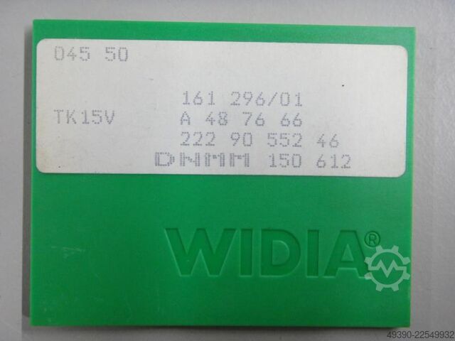 10 stuks hardmetalen snijplaten, HM snijplaten, wisselplaten, wisselplaat DNMM 1 WIDIA DNMM 150 612 TK15