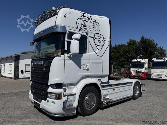 Τυπική μονάδα τράκτορα Scania R 730 4x2 Topline Vollluft Top gepflegt Euro 6