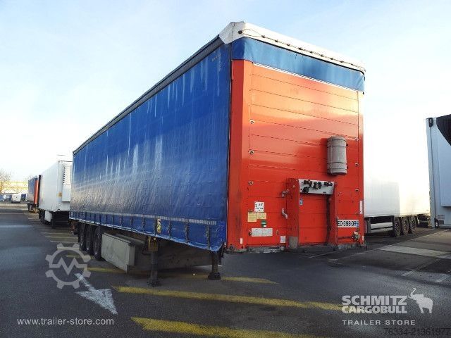 Semirremolque abierto con toldo Schmitz Cargobull Semitrailer Curtainsider Standard Hayon