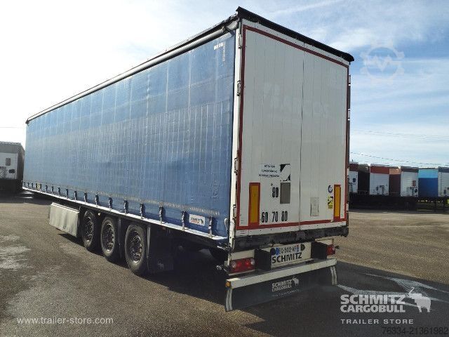 Semirremolque abierto con toldo Schmitz Cargobull Semitrailer Curtainsider Standard