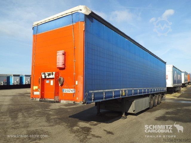 Semirremolque abierto con toldo Schmitz Cargobull Semitrailer Curtainsider Standard