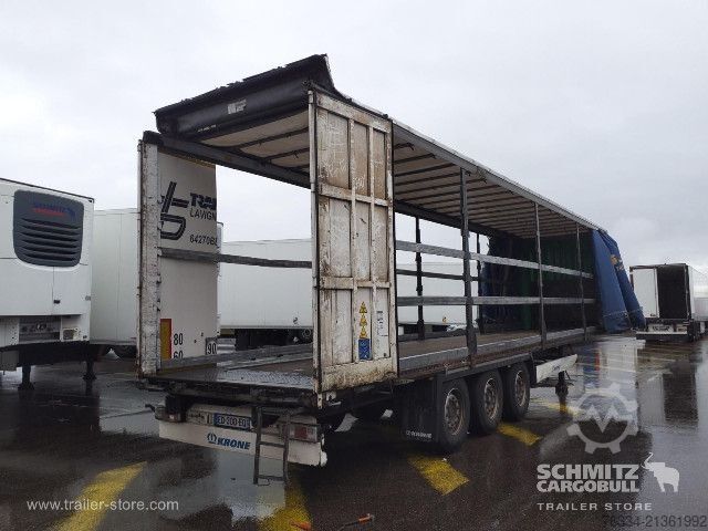 Semirremolque abierto con toldo Krone Semitrailer Curtainsider Standard