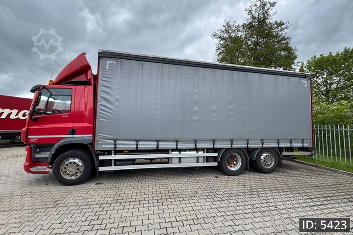 Schuifzeil DAF CF 330 Day Cab, Euro 6, 6x2 / Broken engine! / ...