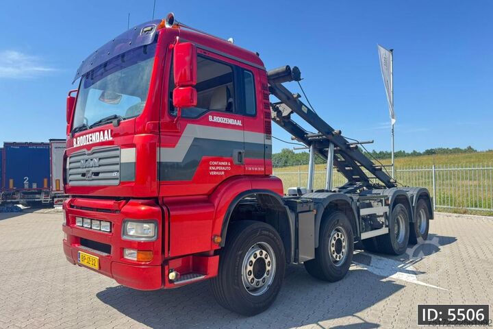 Containervervoer MAN TGA 37.480 Day Cab, Euro 3, NCH System / 8x4 / ...