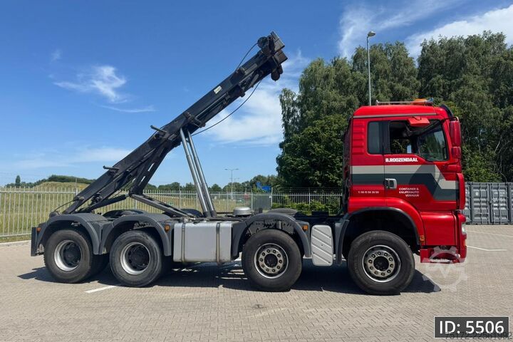 Containervervoer MAN TGA 37.480 Day Cab, Euro 3, NCH System / 8x4 / ...