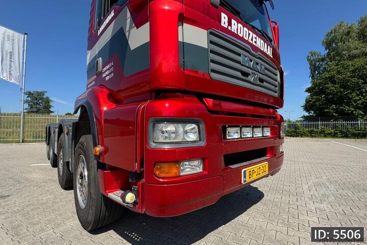 Containervervoer MAN TGA 37.480 Day Cab, Euro 3, NCH System / 8x4 / ...