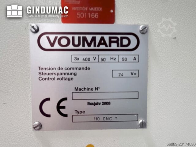 BELSŐ KÖSZÖRŰGÉP VOUMARD VM 110 CNC T