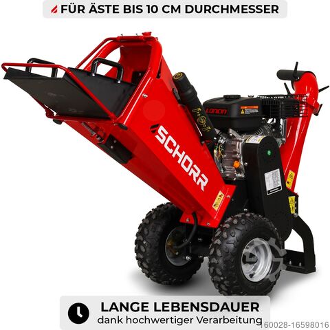 Dokumentförstörare Dokumentförstörare bensindriven dokumentförstörare SCHORR RR100THX Holzhäcksler