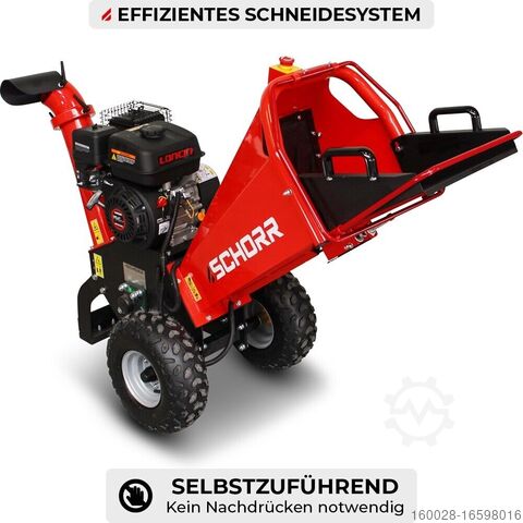 Dokumentförstörare Dokumentförstörare bensindriven dokumentförstörare SCHORR RR100THX Holzhäcksler