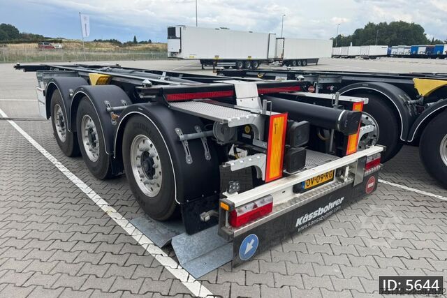 Přeprava kontejnerů Kässbohrer XS Tankchassis ADR / BPW Axles / Alu rims / Mor...