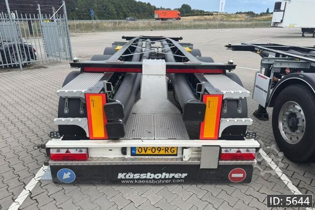 Přeprava kontejnerů Kässbohrer XS Tankchassis ADR / BPW Axles / Alu rims / Mor...