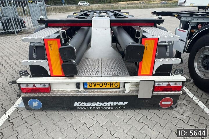 Přeprava kontejnerů Kässbohrer XS Tankchassis ADR / BPW Axles / Alu rims / Mor...