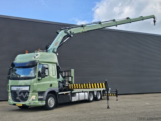 Ciężarówka z dźwigiem DAF CF 440 6x2 / HIAB 42 tm CRANE / KRAN