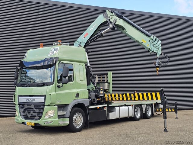 Ciężarówka z dźwigiem DAF CF 440 6x2 / HIAB 42 tm CRANE / KRAN
