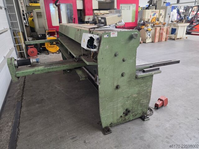 Hydrauliczna nożyca gilotynowa Jorg 4865
