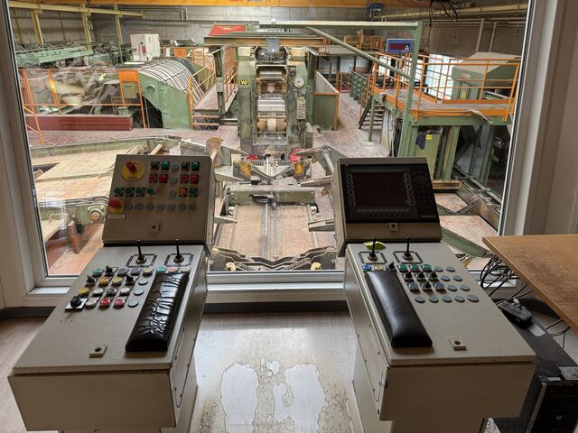EWD frame saw line with edger EWD 