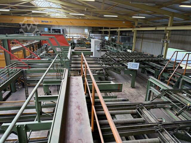 EWD frame saw line with edger EWD 