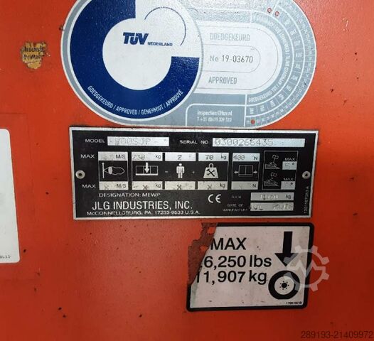 Teleskoparbeitsbühne JLG 1200 SJP Diesel 38,50 m