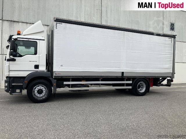 Kamion sa ravnom platformom i ceradom MAN TGM 18.290 4X2 LL