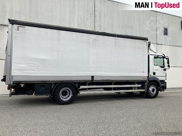 Kamion sa ravnom platformom i ceradom MAN TGM 18.290 4X2 LL