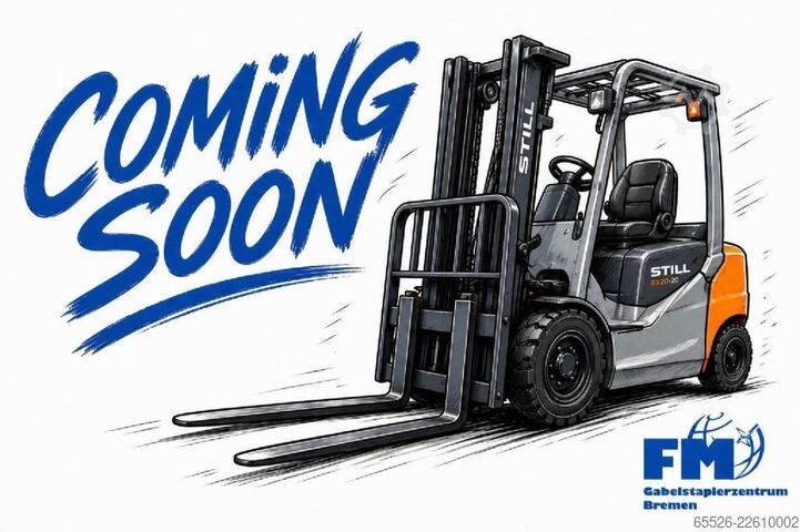 Elektrisk 4 -hjulet gaffeltruck Still RX 60-50-600 / 725 Std. / NEUWERTIG