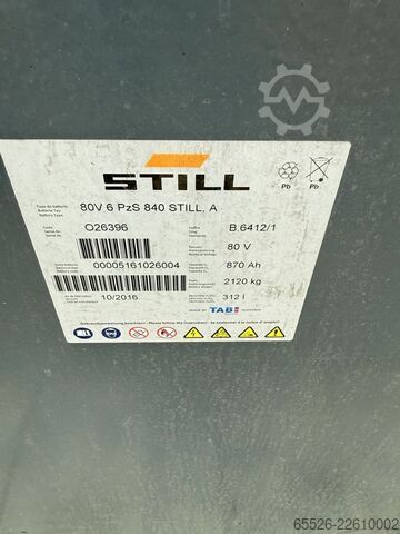 Elektrisk 4 -hjulet gaffeltruck Still RX 60-50-600 / 725 Std. / NEUWERTIG
