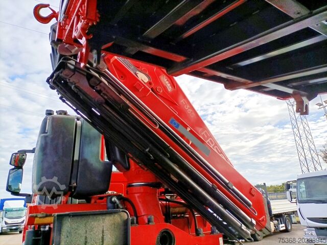 CAMION AVEC GRUE ET BENNE Iveco STRALIS 320S45