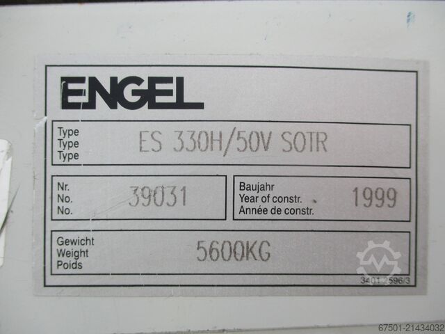 Vstřikovací stroj ENGEL (SPARE PARTS) ES 330 H / 50 V (3445)