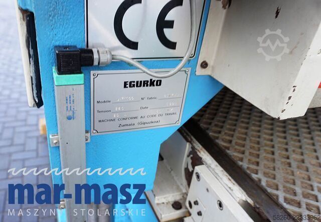 Bandslipmaskin 3 enheter Egurko LMF 1100 