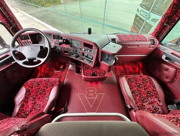 Tractor estándar SCANIA R580 V8 TOPLINE KING OF THE ROAD RETARDER FULL A