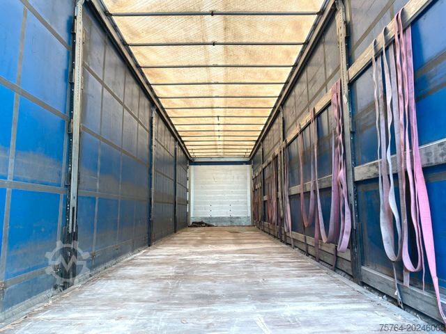 Otevřený návěs s plachtou SCHMITZ CARGOBULL 13,65m Pritsche / Edschaverdeck /Chassi verzinkt